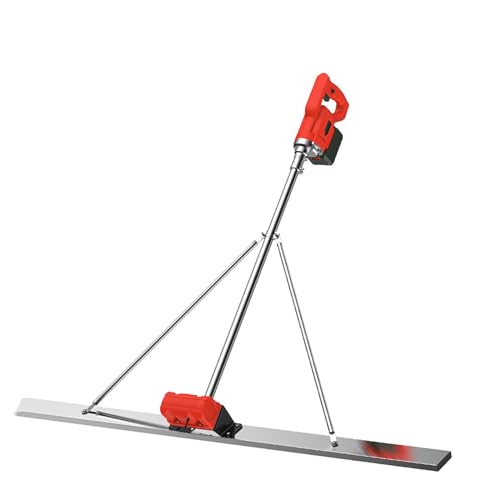 Herramienta vibratoria de hormigón,Herramienta de acabado de hormigón con regla eléctrica,Paleta de hormigón con batería de litio,Nivelación de superficies de cemento con regla inalámbrica eléctrica