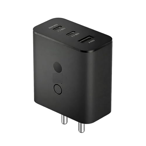 Image of Original CMF 65W Type C to USB A PPS Charging Adapter Compatible with Nothing Phone 4a|4a Pro|3|3a Lite|3a|2a| Plus|2|CMF Phone 2a Pro|S26|10a|Tab S11|Z Fold 7 /6| Quick Charger 65W, 45W, 18W -Black