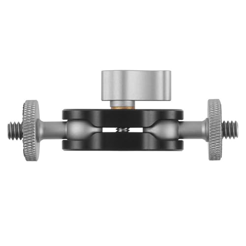 Image of Articulating Arm for Video and Auditory Equipment Features Double Ball Heads and 1 /4Inch Screws for More Flexibility LED Light Suppor