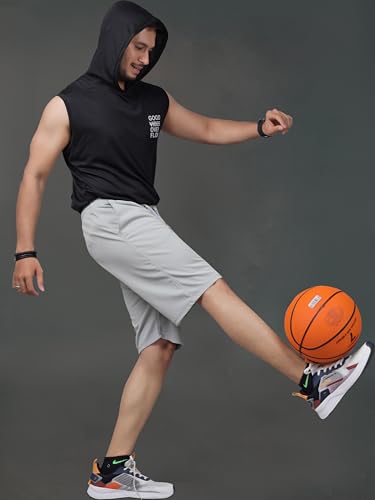 Image of Septem Men's Lycra Blend Shorts with Stylish Design, Modern, Comfortable and Versatile Active Sports Wear