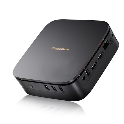 Blackview MP60 Mini PC,Intel Twin Lake N150(Mise à Niveau N100/N97), 16Go RAM 512Go M.2 SSD Mini...