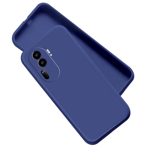 Image of A rtistque Liquid Silicone Back Cover Case for Oppo Reno 11 Pro 5G Shockproof TPU Soft Flexible with Camera Protection - Blue
