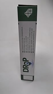 MedX5 (Upgrade 2019) 2x 500 mL NACL 0,9%, emergency eye wash, eye wash station with mirror, eye wash with sterile saline solution (0.9%), eye wash liquid, eye wash, eye wash bottle