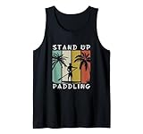 Vintage Retro Stand Up Paddling Outfits