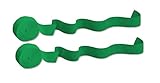 2 Pack - Touch of Color Crepe Paper Streamer Roll, 81-Feet each (162 total feet), Emerald Green
