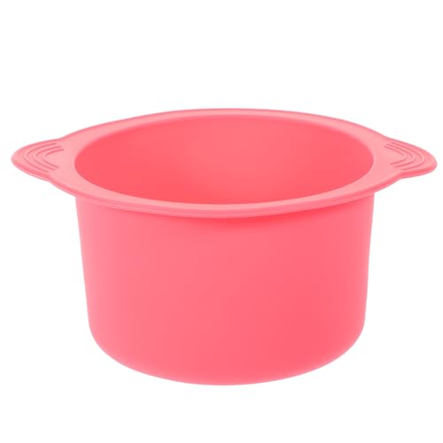 TIDTALEO Cuenco de Silicona para Cera Depilatoria Resistente Altas Temperaturas Forro Reemplazo para Calentador de Cera Bowl Profesional para Mezcla y Depilación Cómoda