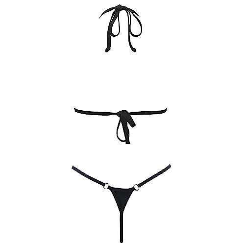 SHERRYLO Extreme Micro Bikini G String Thong Slutty Mini Bathing Suit Sexy Exotic Mini Swimsuit for Women Tanning Bikinis Set2