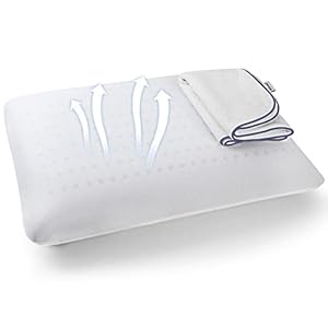 Nackenstützkissen Memory Foam Kopfkissen Schlafkissen: Ergonomisches Gelschaum Viskoelastisch Weich Hypoallergen Schaumstoff Kissen Orthopädisches Seitenschläferkissen 60 X 40 – Weiß