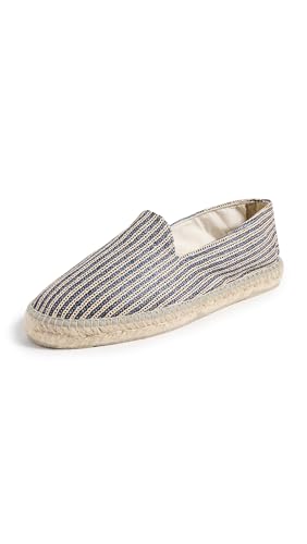 manebi Men's Raffia Stripe Classic Espadrilles