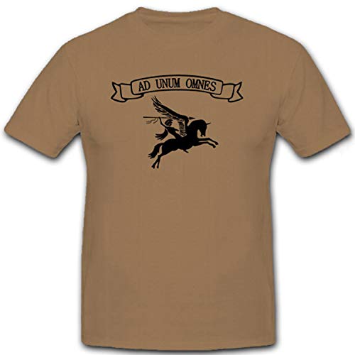 T-Shirt Parachute Regiment XXL coupe ample pour homme fort beige