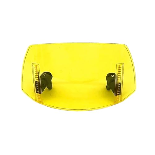 Déflecteur d'air moto haut de gamme en jaune pour QJmotor SRT700 SRT800