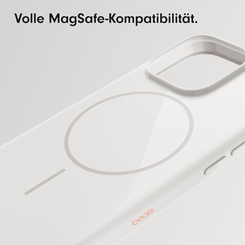 Beats iPhone 16 Case - MagSafe, Kratzfeste Schutzhülle, passgenau, Innenfutter aus Mikrofaser - Felsbeige – Ansicht 3