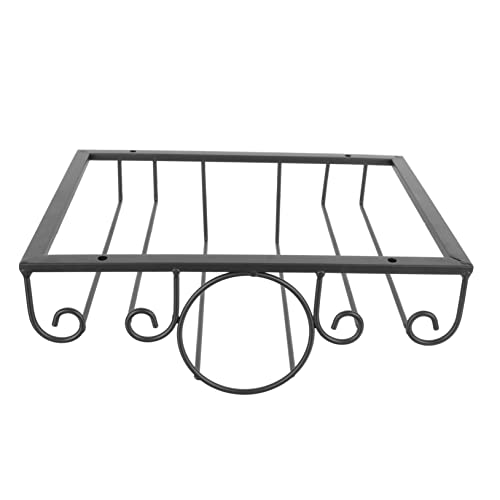 VOSAREA 1Pc Upside Down Cup Holder Sturdy Draining Rack for Kitchen Simple Design Wine Glass Storage Space Saving Hanging Goblet Organizer for Home Bar and Housewarming