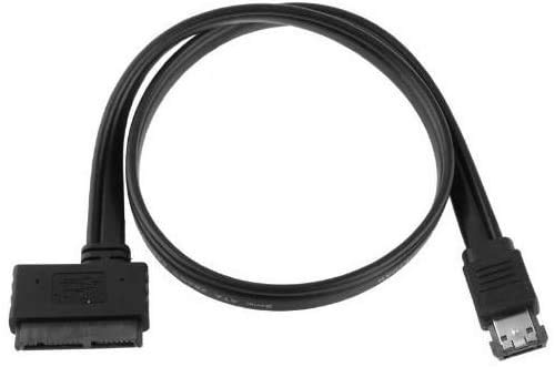 Cavo Esata + Usb(Power Esata) - 7+9 (Micro Sata 16Pin) Per Ssd O Hdd Da 1,8" 50Cm