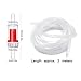 DanziX Aquarium Check Valve, One Way Non-Return Check Valve,Aquarium Air Pump Accessories for 3/16 Inch Airline Tubing-35PCS (Red)