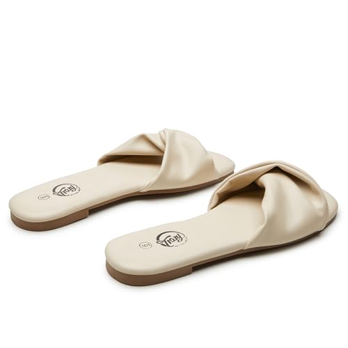 Trary Sandals Women,Sandals for Women Footwear Flat Summer Slides for Women 20253