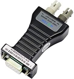 Industrial High Performance Serial RS-232 Passive Multi-Mode Fiber Converter,with DB9 Female ST Fiber Interface, UT-2077