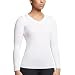 Tommie Copper Women's Recovery Perseverance Long Sleeve V-Neck Shirt