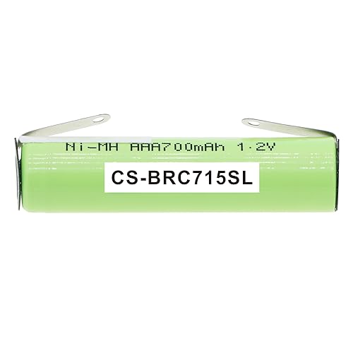 Battery Replacement for Braun BT5040 FreeControl 1735 MGK3245 (5514) MGK5045 SK3000 (5513) BT5070 BT3040 (5517) BT3020 FreeControl 1715 Series 1 170 BT5010 AAA HR-4U 4HGAE-LFU HR-4U (700mAh/1.2V)