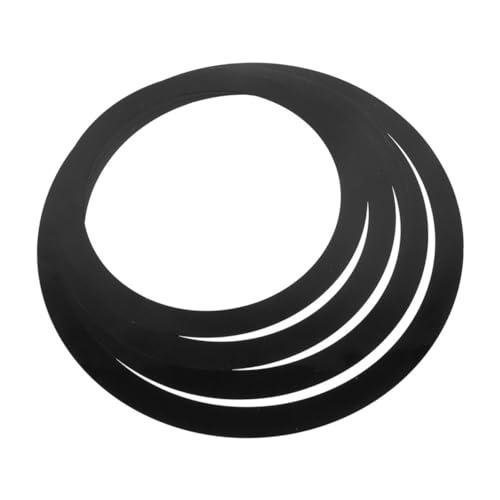 SUPVOX 4Pcs Drum Mute Ring for Snare Drum Practice Portable Mute Circles Durable Sound Reduction Accessory Easy Installation