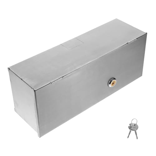 IWOWHERO Stainless Steel Anti-theft Socket Protection Box Cover Electrical Outlet Boxes for 86 Type Wall Switches