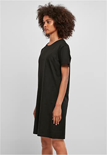 Urban Classics Damen Ladies Recycled Cotton Boxy Tee Dress Kleid, Schwarz, M EU