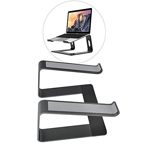 Aluminum Laptop Stand, Metal Computer Riser, Laptop Stand for Desk miniatura 7