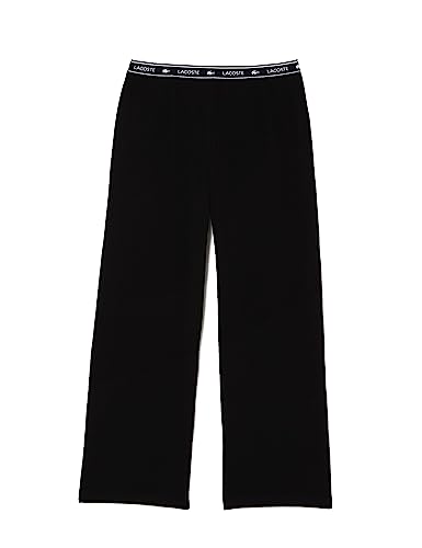 Lacoste 3F1540, Pantalones de Pijama premamá De Las Mujeres, Noir,