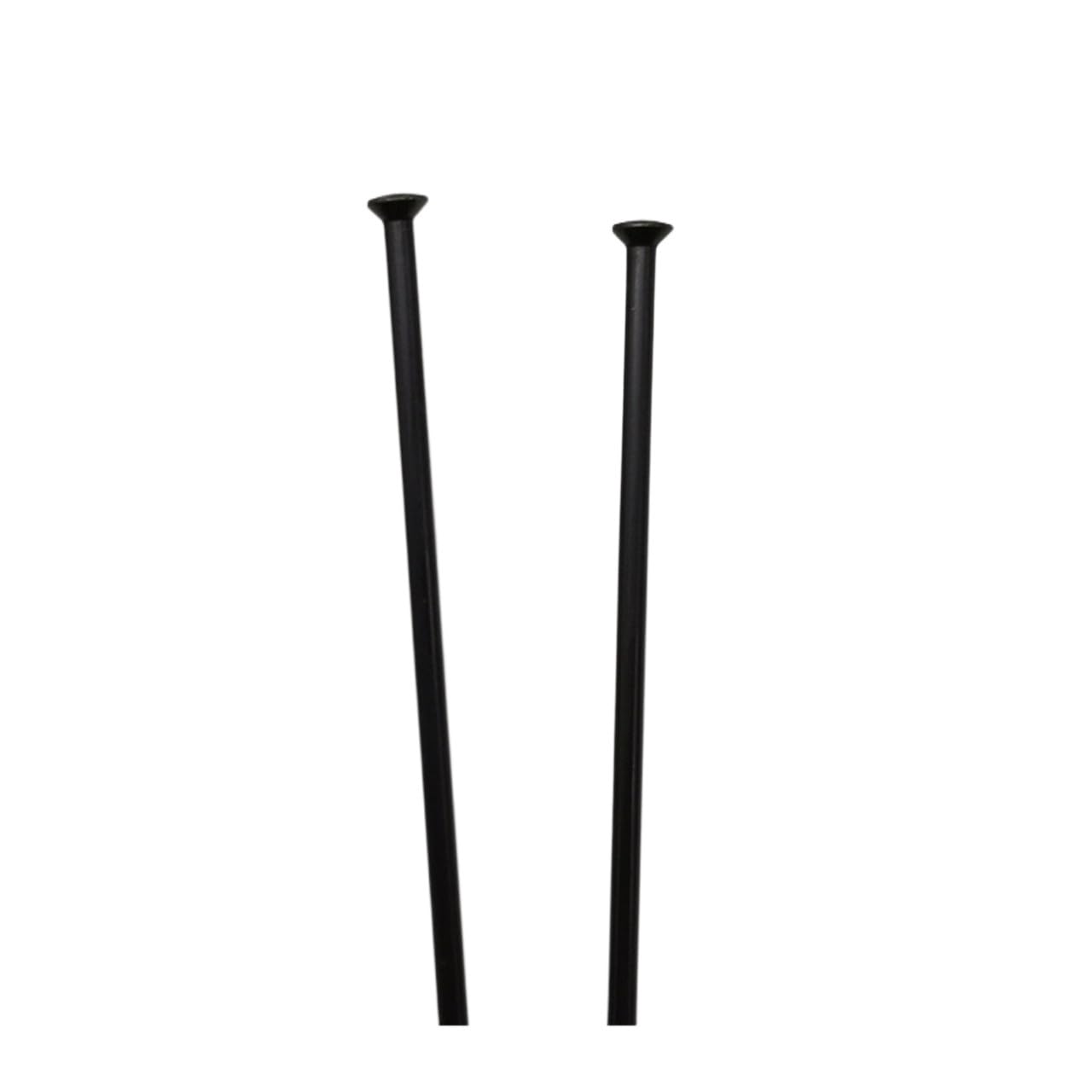 Fahrradspeichen,Fahrrad Speichen,Speichen 15 Gauge Durchmesser 1.8mm Gerade Zugkopf Schwarz Farbe Fahrradspeichen 304 Edelstahl Rundes Körper Mountainbike