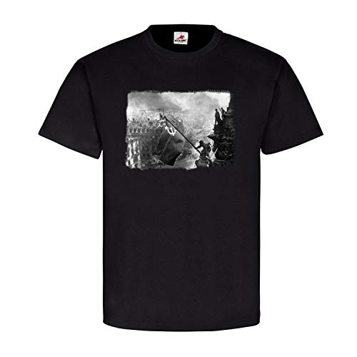 Military Soviet Army CCCP t-shirt d'impression supérieure Copytec Last Days WW2 noir Large
