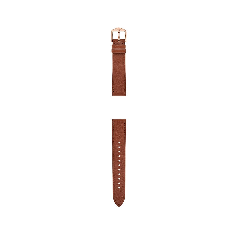 Fossil damski pasek 18 mm skóra stal nierdzewna silikon