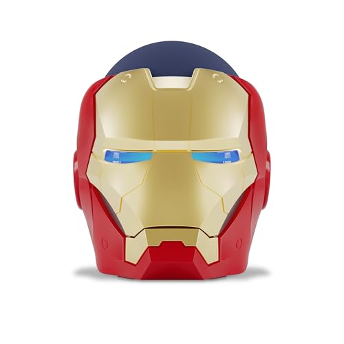 Echo-Bundle-Echo-Dot-5th-Gen-2022-release-Deep-Sea-Blue-and-Limited-Edition-Marvel-Iron-Man-Stand Echo Bundle: Echo Dot (5th Gen, 2022 release) | Deep Sea Blue and Limited Edition Marvel Iron Man Stand - Image 1