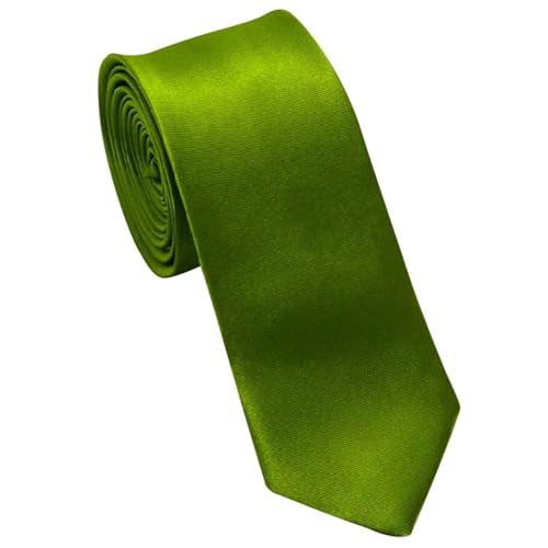 Generisch Elegante corbata de traje para hombre para ocasiones formales. Diseño clásico. Accesorio versátil para negocios y ocasiones especiales. Idea perfecta para hombres., Verde militar., M
