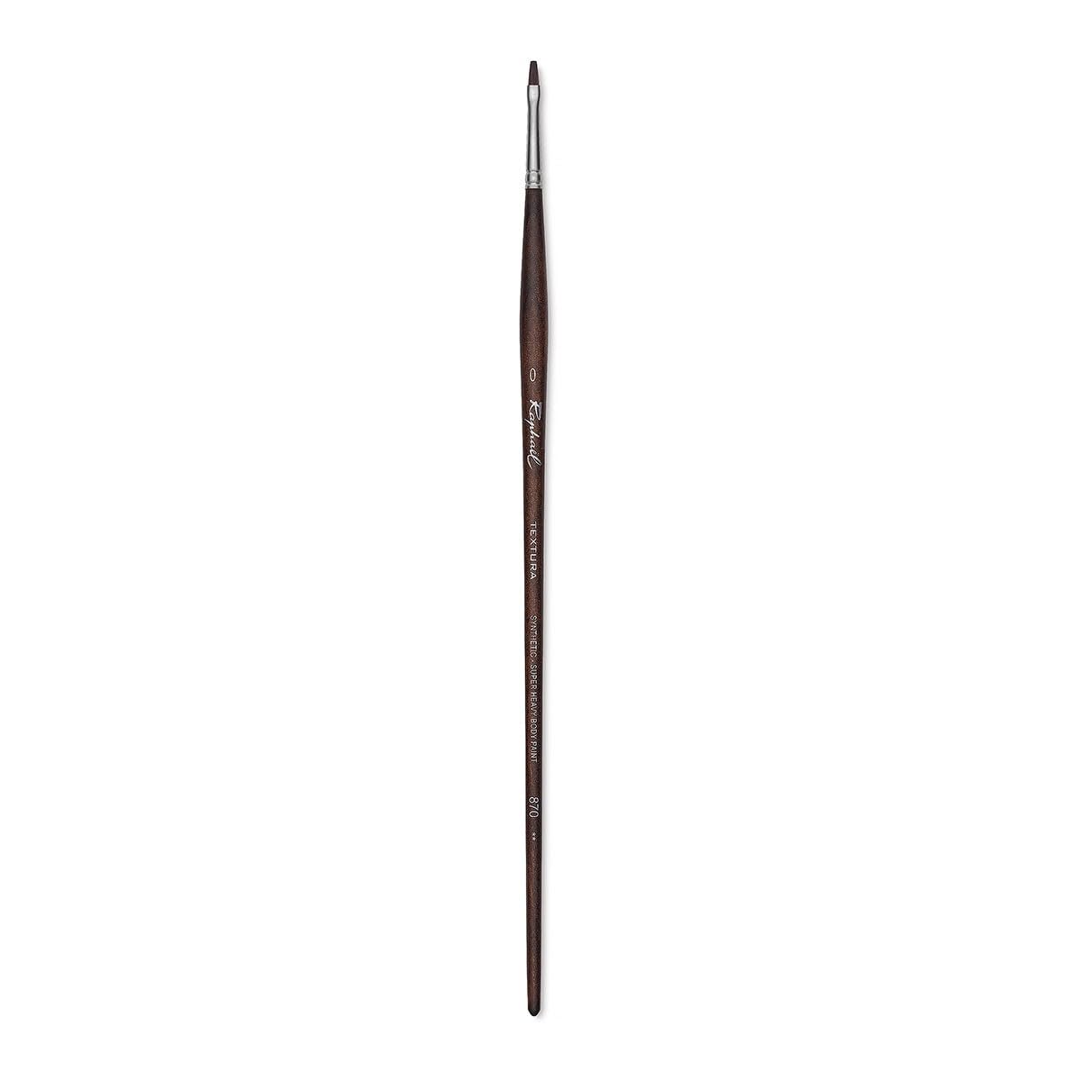 Raphael Textura 870 Brush, Flat, 0, Natural