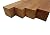 Walnut Lumber Turning Blank Squares - 3" x 3" x 6" (4 Pcs)