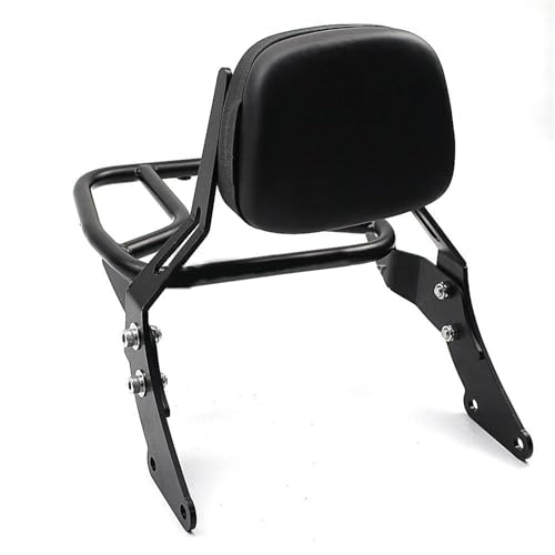 Dossier passager Triumph Bonneville T120 avec porte-bagages en acier robuste finitions premium
