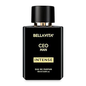 Bella_Vita Luxury Ceo Men Intense Eau De Parfum, Bergamot, Lavender & Orchid, Woody & Musky, 100 ml