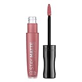 A prueba de besos y roces Rimmel London Stay Matte Liquid Lip Colour Labial Líquido Tono 110 - 5.5 ml