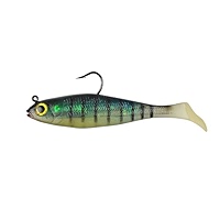 PowerBait Pre-Rigged Atomic Teasers Soft Bait – 1-16 oz Size, Pearl, Per 3