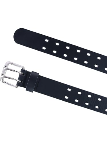 Toneka Men's Double Hole Bridle Belt4
