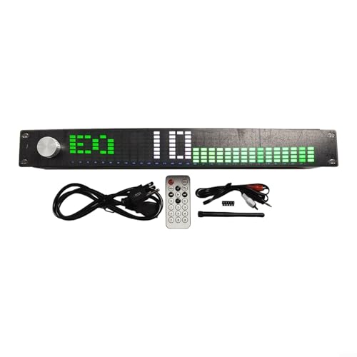 Ecualizador digital de 15 bandas, doble canal, con analizador de espectro y control remoto miniatura 1