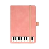 🎵【Format】A6, 10 x 14,5 cm. 96 feuilles/182 pages. Petit format, facile à transporter, idéal pour les petits sacs et les poches.