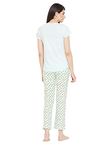 Image of Clovia Women's Cotton Graphic Print Pajama