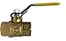 Midland Industries 940176L 1.25 in. Locking Handle Brass Ball Valve