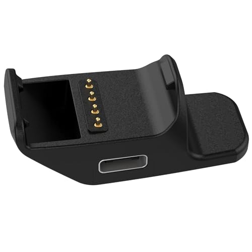 Cable de carga USB C para collar Garmin PT10 TB10 TT15 mini negro 3