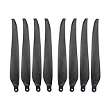 4314 Drone Parts Folding Carbon Fiber Propeller CW CCW Propellers，Compatible For Hobbywing X11 Model(4pcs CW and 4pcs CCW)