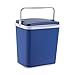 LOLAhome Monty Nevera de Playa rígida y portátil Azul y Blanca de plástico (29 litros)