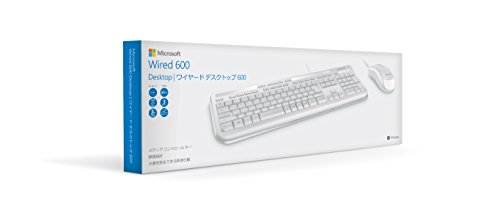 Amazon.co.jp: マイクロソフト ワイヤード デスクトップ 600 APB-00033