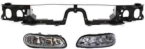 Garage-Pro Headlight Compatible with 1997-2003 Chevrolet Malibu, Fits 2004-2005 Chevrolet Classic, Fits 1997-1999 Oldsmobile Cutlass KIT Driver and Passenger Side