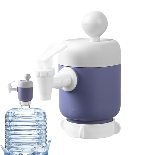 Bomba Manual de Agua para Botella de Agua Potable - Dispensador Manual de Agua por Presión | Recambios Antifugas para Dispensadores de Garrafas de 2-6 Galones